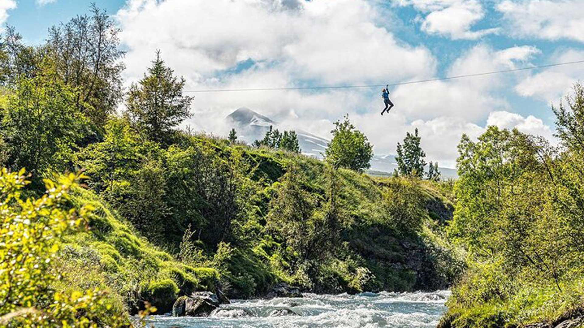 Zipline Akureyi adventure